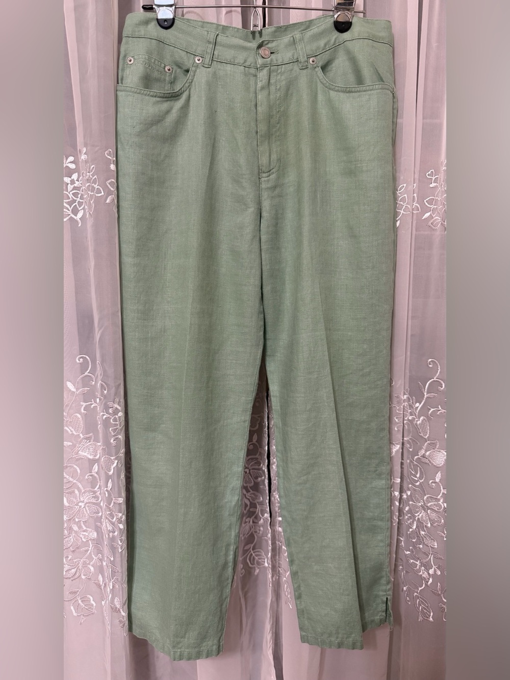 Lauren Ralph Lauren Y2K Linen Capris - Size 10
